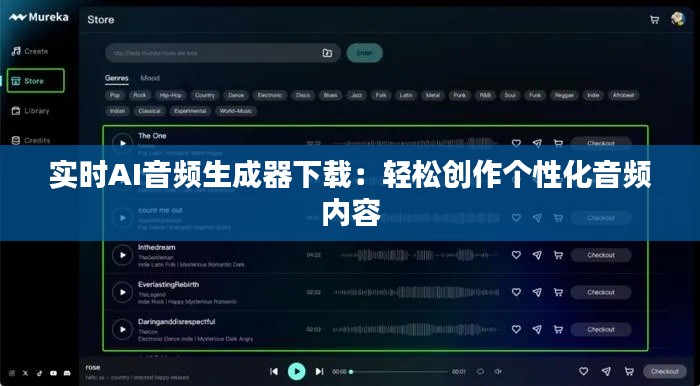 实时AI音频生成器下载：轻松创作个性化音频内容