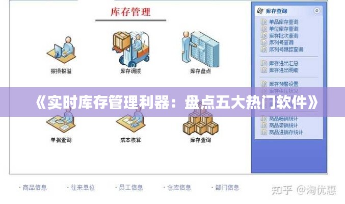 《实时库存管理利器：盘点五大热门软件》