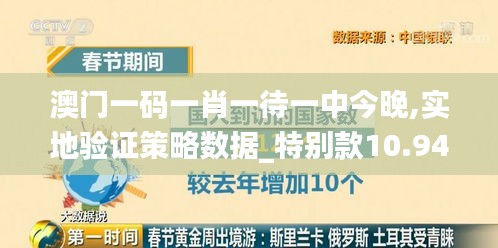 澳门一码一肖一待一中今晚,实地验证策略数据_特别款10.946