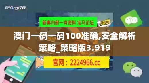 澳门一码一码100准确,安全解析策略_策略版3.919