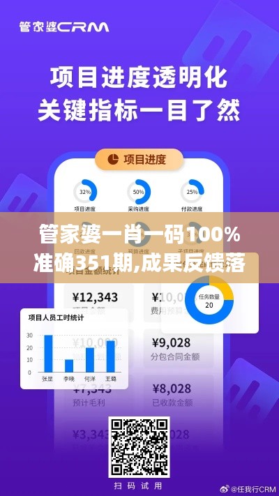 管家婆一肖一码100%准确351期,成果反馈落实_QHD10.656