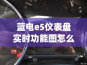 蓝电e5仪表盘实时功能图怎么设置 ，蓝电e5仪表盘实时功能图怎么设置的