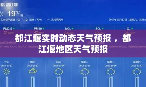 都江堰实时动态天气预报 ，都江堰地区天气预报