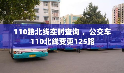 110路北线实时查询 ，公交车110北线变更125路