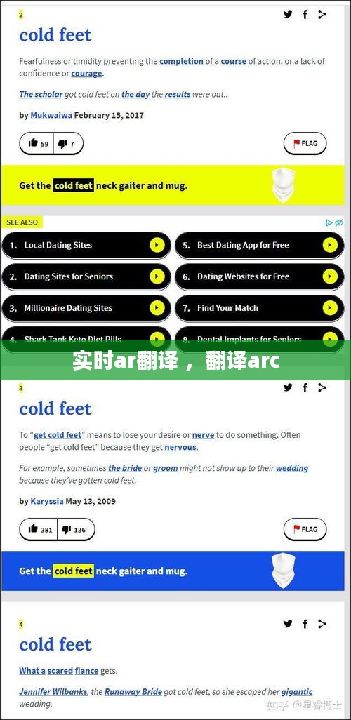 实时ar翻译 ，翻译arc