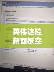 英伟达控制面板实时参数 ，英伟达控制面板调试