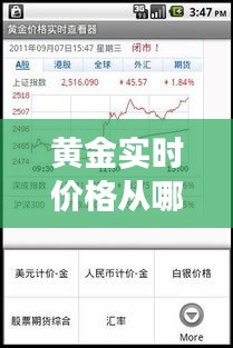 黄金实时价格从哪里查 ，黄金实时价格哪里查最准确