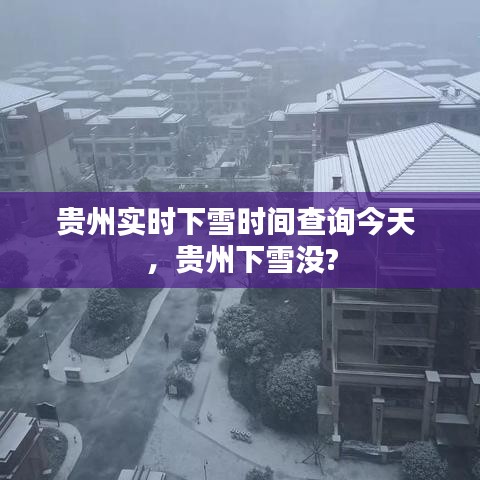 贵州实时下雪时间查询今天 ，贵州下雪没?