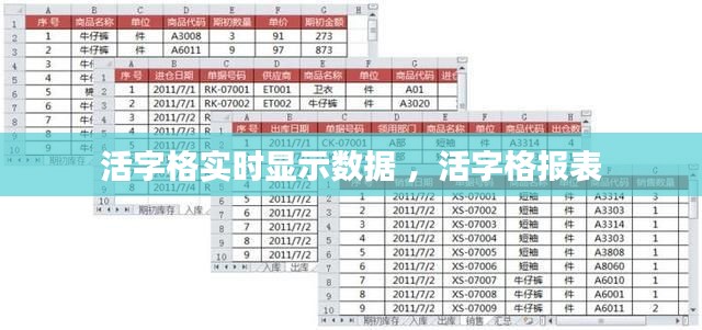 活字格实时显示数据 ，活字格报表