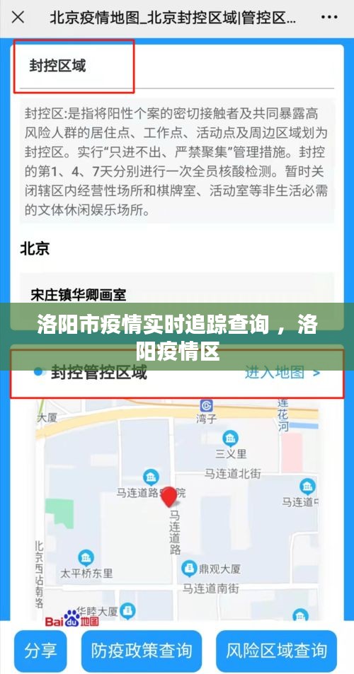 洛阳市疫情实时追踪查询 ，洛阳疫情区