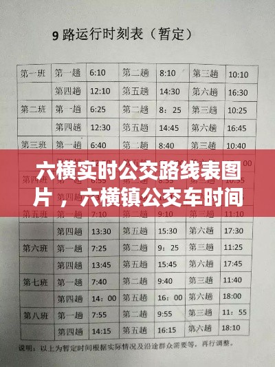 六横实时公交路线表图片 ，六横镇公交车时间