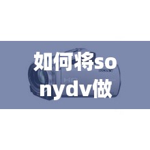 如何将sonydv做实时监控 ，sony dv怎么用