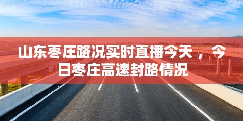 山东枣庄路况实时直播今天 ，今日枣庄高速封路情况