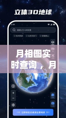 月相图实时查询 ，月相全图