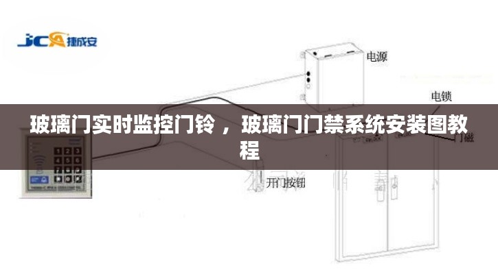 玻璃门实时监控门铃 ，玻璃门门禁系统安装图教程