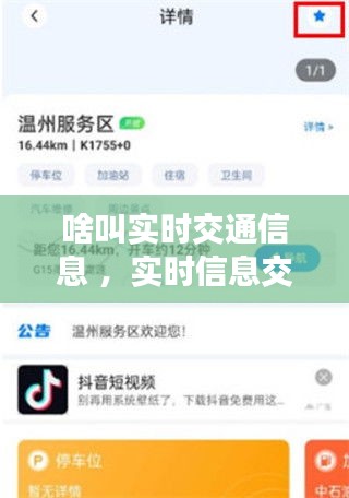 啥叫实时交通信息 ，实时信息交流是什么意思
