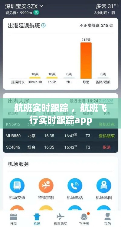 航班实时跟踪 ，航班飞行实时跟踪app