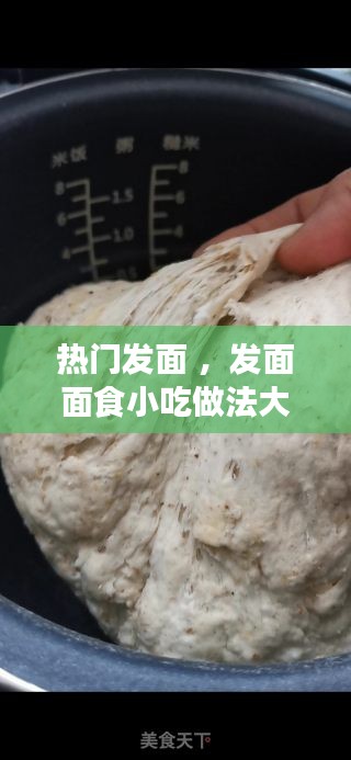 热门发面 ，发面面食小吃做法大全窍门