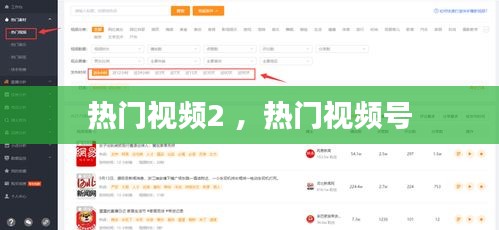 热门视频2 ，热门视频号