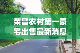 荣昌农村第一豪宅出售最新消息：荣昌县百科 