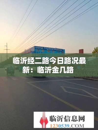 临沂经二路今日路况最新：临沂金几路 