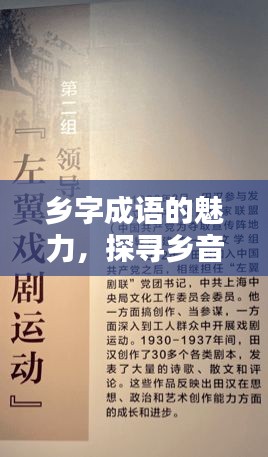 乡字成语的魅力，探寻乡音乡情中的文化精粹