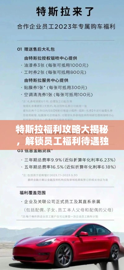 特斯拉福利攻略大揭秘，解锁员工福利待遇独家秘密！