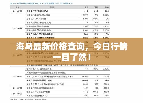 海马最新价格查询，今日行情一目了然！