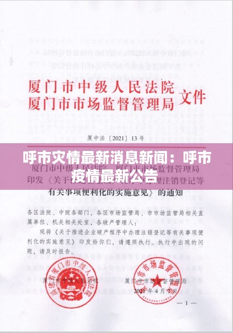 呼市灾情最新消息新闻：呼市疫情最新公告 