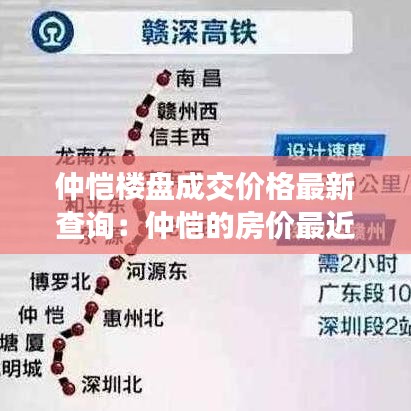 仲恺楼盘成交价格最新查询：仲恺的房价最近一路高涨啊 