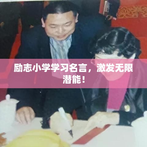 励志小学学习名言，激发无限潜能！