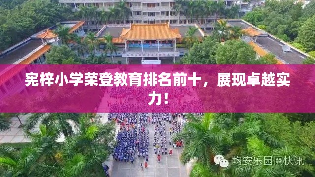 宪梓小学荣登教育排名前十，展现卓越实力！