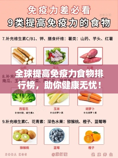 全球提高免疫力食物排行榜，助你健康无忧！