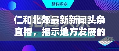 仁和北郊最新新闻头条直播，揭示地方发展的活力与脉搏