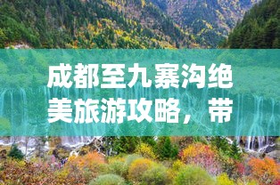 成都至九寨沟绝美旅游攻略，带你畅游仙境！