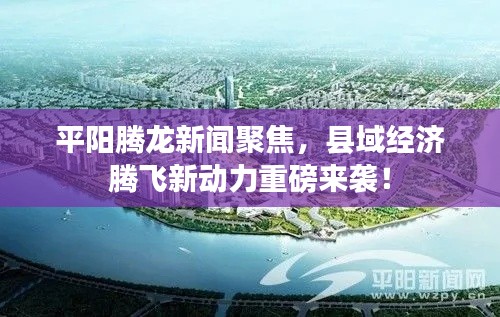 平阳腾龙新闻聚焦，县域经济腾飞新动力重磅来袭！