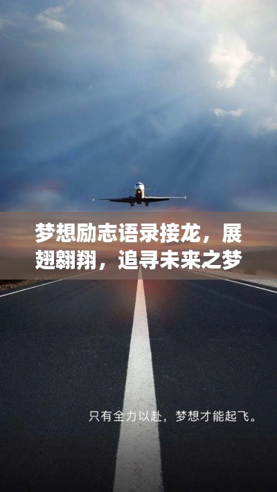 梦想励志语录接龙，展翅翱翔，追寻未来之梦