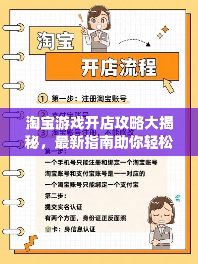 淘宝游戏开店攻略大揭秘，最新指南助你轻松起步！