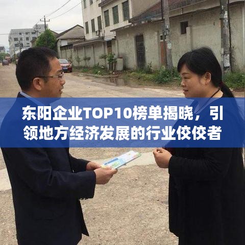 东阳企业TOP10榜单揭晓，引领地方经济发展的行业佼佼者