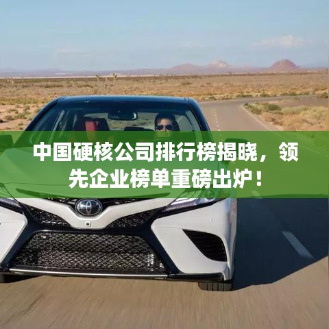 中国硬核公司排行榜揭晓，领先企业榜单重磅出炉！
