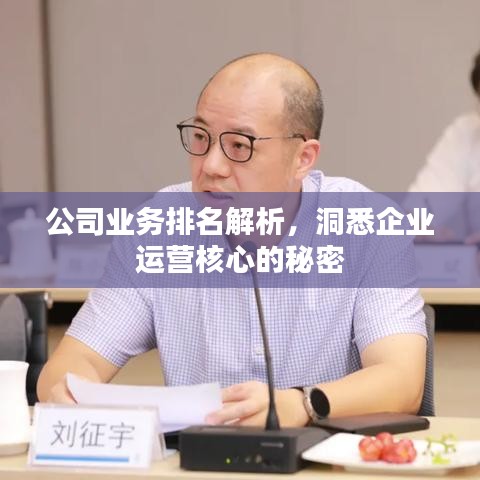 公司业务排名解析，洞悉企业运营核心的秘密