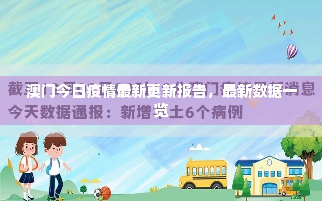 澳门今日疫情最新更新报告，最新数据一览