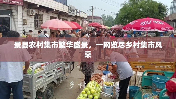 景县农村集市繁华盛景，一网览尽乡村集市风采