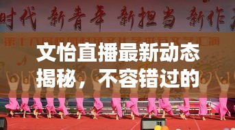 文怡直播最新动态揭秘，不容错过的精彩瞬间