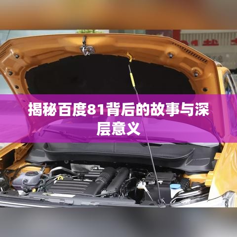 揭秘百度81背后的故事与深层意义