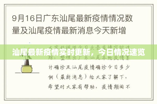 汕尾最新疫情实时更新，今日情况速览