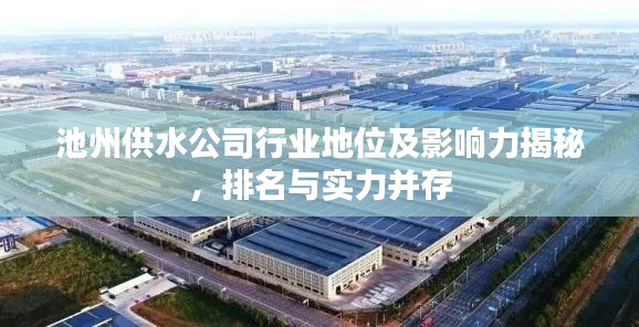 池州供水公司行业地位及影响力揭秘，排名与实力并存