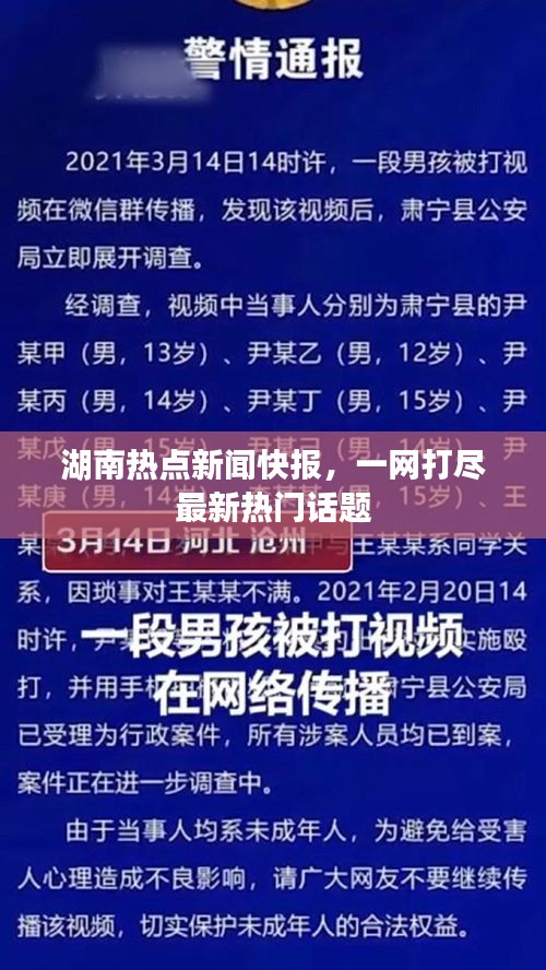 湖南热点新闻快报，一网打尽最新热门话题